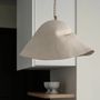 Hanging lights - Folds - Pendant no.1 - ESHEN CERAMICS