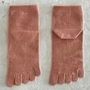 Chaussettes - Chaussettes femmes 5 orteils, courtes en Cotton BIO - YUITO  CO. LTD