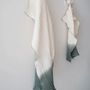 Serviettes de bain - Serviette en quadruple gaze de coton PHILO1 30x45 cm - BED AND PHILOSOPHY