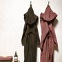 Bathrobes - USHUAIA-LXL hooded bathrobe - BED AND PHILOSOPHY