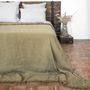 Linge de lit - Couvre lit frangé GANGFRANGE 250x250 cm - BED AND PHILOSOPHY
