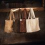 Sacs et cabas - Sac cabas en velours côtelé VOLT 35x45x17 cm - BED AND PHILOSOPHY