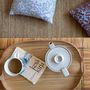 Everyday plates - Lautta Tray Light Brown 46x10x32 cm - PENTIK