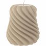 Candles - Myrsky Candle Beige 10x12 cm - PENTIK