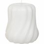 Bougies - Bougie Myrsky Blanc 15x12 cm - PENTIK