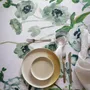 Kitchen utensils - Freesia Tablecloth Halflinen Green 145x250 cm - PENTIK