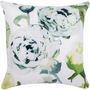Linens - Freesia Cushion Cover Halflinen Green 45x45 cm - PENTIK