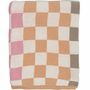Linens - Ruutu Blanket Pink 130x170 cm - PENTIK