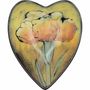 Everyday plates - Huvila Studio Heart Bowl Yellow 18x22 cm - PENTIK