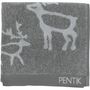 Other bath linens - Saaga Hand Towel Grey 50x70 cm - PENTIK