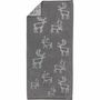 Other bath linens - Saaga Bath Towel Grey 70x150 cm - PENTIK