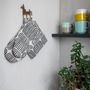 Kitchen utensils - Vilja Oven Mitt Black 16x31 cm - PENTIK