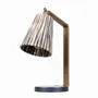 Table lamps - Metal Craft Table Lamp (Cotton Rope) - FORADA HOME & STYLE