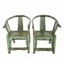 Chaises - Pair unique de chaisses ancien - PAGODA INTERNATIONAL