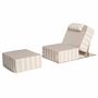 Transats - TRIPTYK | Lit de piscine COZIP | 198 x 77 x h30 cm - COZIP