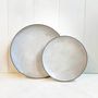 Everyday plates - BRUSH Cloud Dinner Plate Set of 4 - RECLAYM HOME