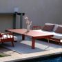 Lawn sofas   - Outdoor LOUNGE BENCH - MOUSSES ETOILES