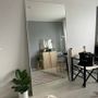 Mirrors - Extra Large Full Length Mirror With White Frame (130x220cm) - SCANDINAVIAN GLASSFACTORY