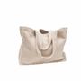 Sacs et cabas - Sac cabas en velours côtelé VOLT 35x45x17 cm - BED AND PHILOSOPHY