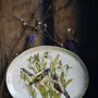 Platter and bowls - Oval artisan porcelain plates - JANE AND MERY