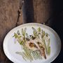 Plats et saladiers - Assiettes ovales en porcelaine artisanale - JANE AND MERY
