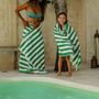 Bath towels - Mare Lime Fouta Towel 90x180 cm - GREEN PETITION