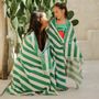 Linens - Delmor Lime Beach Towel 100x180 - GREEN PETITION