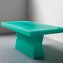 Tables Salle à Manger - Table de billard SHIFT en résine époxy vert turquoise par Facture - TULESTE FACTORY
