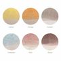 Table cloths - TANDORI Dip & Dye cotton mini tablecloth 100x100 cm - BED AND PHILOSOPHY