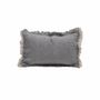 Fabric cushions - GALET double linen gauze cushion cover 40x60cm - BED AND PHILOSOPHY
