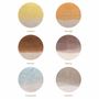 Fabric cushions - Dip & Dye TALC cotton cushion cover 40x60 cm - BED AND PHILOSOPHY