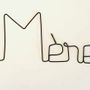 Other wall decoration - Wire Wall Decoration " Golden Mother-in-law ” - to be punched - BIJOUX DE MUR