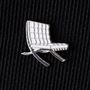Brooches - Pin Barcelona Chair White - PINPINPIN.IT