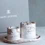 Bougies - Mocha Dreams - Bougie en pierres précieuses - ESTI LIVING