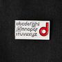 Brooches - Pin Universal Typeface - PINPINPIN.IT