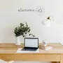 Other wall decoration - Daisy Flower - "Welcome" - Wire Wall Decor - BIJOUX DE MUR