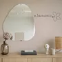 Other wall decoration - Lotus Flower - "Welcome" - Wire Wall Decoration - BIJOUX DE MUR