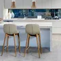 Tabourets - Tabouret rembourré en simili cuir - ANGEL CERDÁ