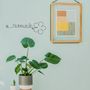 Other wall decoration - Daisy Flower - "Namaste" - Wire Wall Decoration - BIJOUX DE MUR