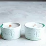 Bougies - Mystic Green - Set de 2 bougies Midi - ESTI LIVING