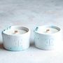 Candles - Ocean Wave - Midi Set of 2 Candles - ESTI LIVING