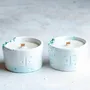 Bougies - Ocean Wave - Set de 2 Bougies Midi - ESTI LIVING