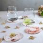 Beauty products - Copper Charm - Crystal Coaster Set - ESTI LIVING