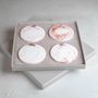 Beauty products - Copper Charm - Crystal Coaster Set - ESTI LIVING