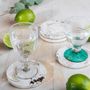 Beauty products - Caramel - Crystal Coaster Set - ESTI LIVING