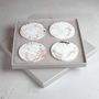 Beauty products - Caramel - Crystal Coaster Set - ESTI LIVING