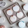 Beauty products - Mocha Dreams - Crystal Coaster Set - ESTI LIVING