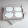 Beauty products - Mystic Green - Crystal Coaster Set - ESTI LIVING