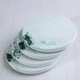 Beauty products - Mystic Green - Crystal Coaster Set - ESTI LIVING