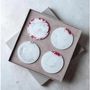Beauty products - Simply Red - Crystal Coaster Set - ESTI LIVING